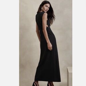 Banana Republic Black Maxi Dress